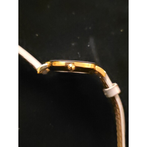 CLUSE Women\'s Watch Minuit Gray Leather Gold Authentic (Needs New Battery) main image 6